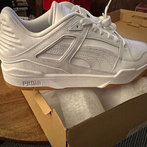 Puma White Athletic Shoes